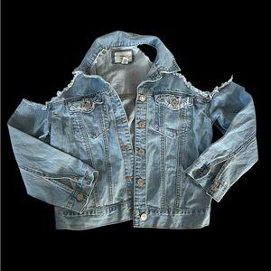 Stylish Blue Denim Kids Jacket